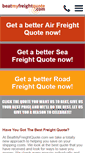 Mobile Screenshot of beatmyfreightquote.com
